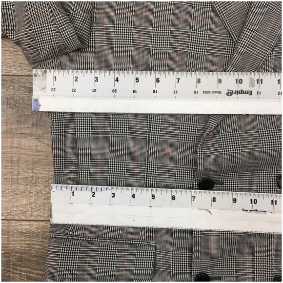 CALVIN KLEIN Mens Double Breasted Blazer Sport Coat Jacket Size‎ 42L Suit ITALY - Picture 6 of 12